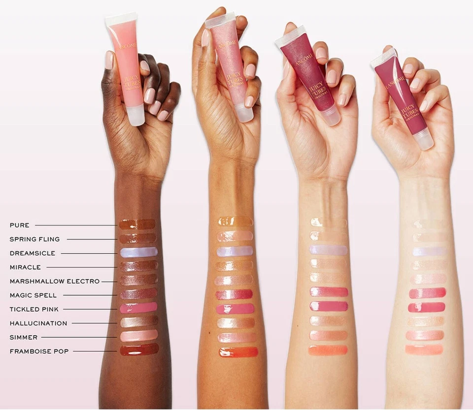 Lancome Paris Juicy Tubes 3 Pc Travel Size Tubes Trio Set (.33 oz EACH TUBE) NIB - Image 4 of 4