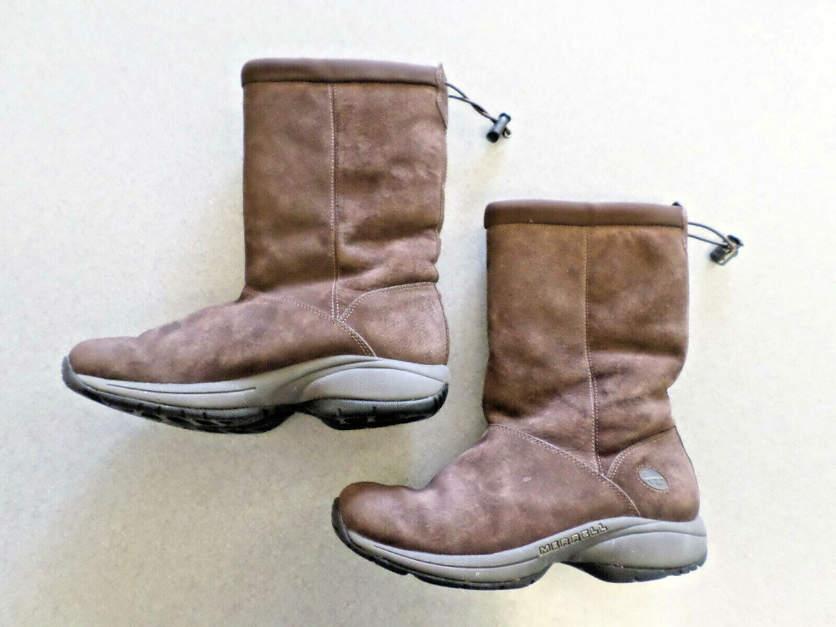 Merrell Primo Brown Suede fleece lined Women's