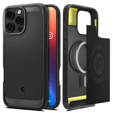 For iPhone 16 Pro Max/ 16 Pro/ 16 Plus | Spigen Rugged Armor MagFit Phone Case