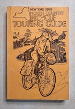 Vintage New York State North Country Bicycle Touring Guide NY 1970s Adirondacks