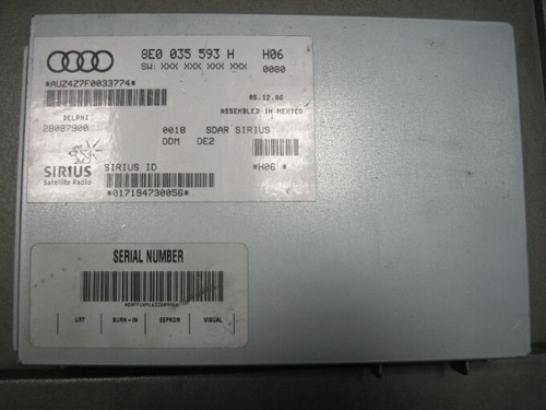 Steuergerät digitaler Radioempfang Vw Touareg 8E0035593H
