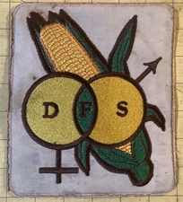 Vintage DFS Corn Cloth Patch ￼INV-P0219