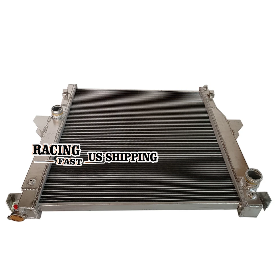 Radiador completo de aluminio apto para Dodge Ram 2500 3500 2003-2009 07 5,9/6,7 L L6 Cummins Foto 3 de 4