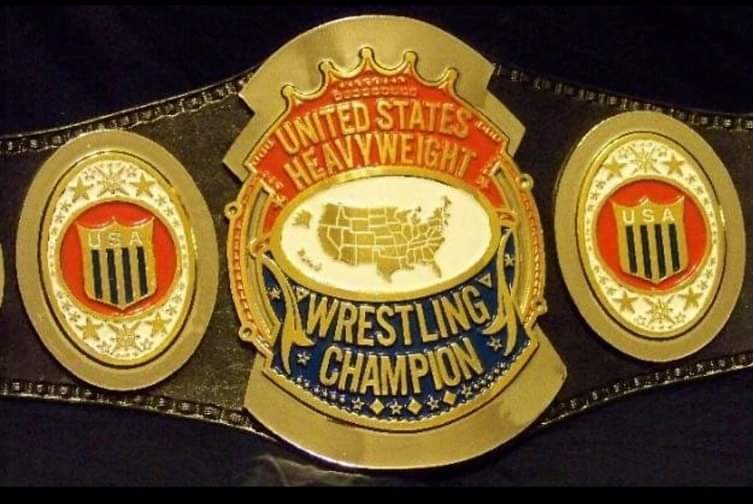 NWA United States Heavyweight Wrestling Championship Belt 4mm Zinc