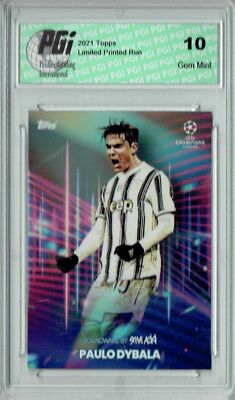 Paulo Dybala 2021 Topps Aoki's Football Festival Rare Trading Card