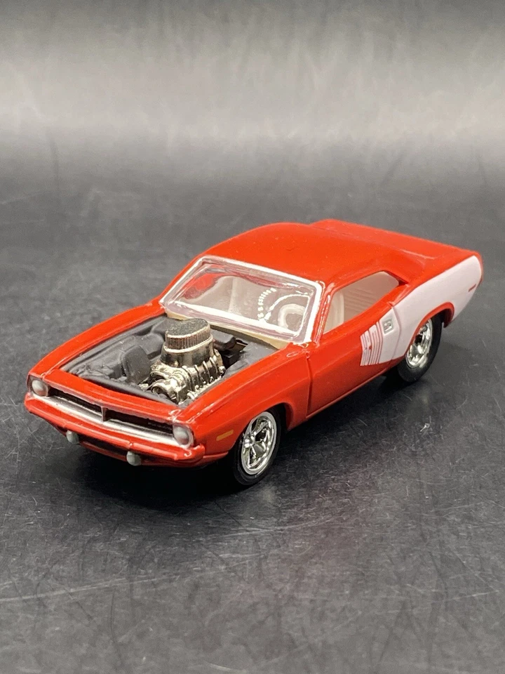 COCHE DE JUGUETE COLECCIONABLE JOHNNY LIGHTNING 70 ROJO PLYMOUTH HEMI BARRACUDA Foto 2 de 4