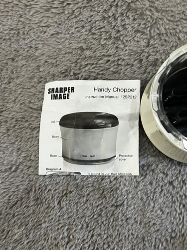 Sharper Image Handy Chopper Compact Size For Storage Full Size Chopping Area - 第 13/14 張圖片