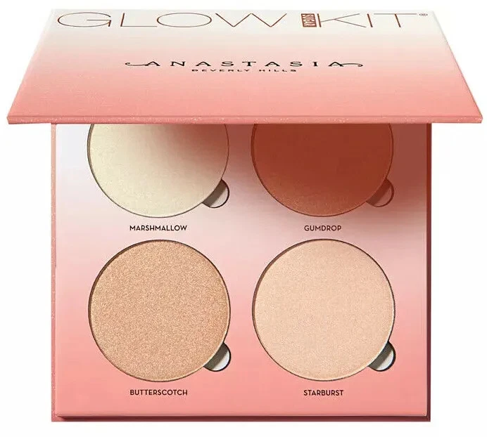 Kit resaltador de maquillaje para sombra de ojos facial Anastasia Beverly Hills Sugar Glow Nuevo en caja Foto 2 de 4