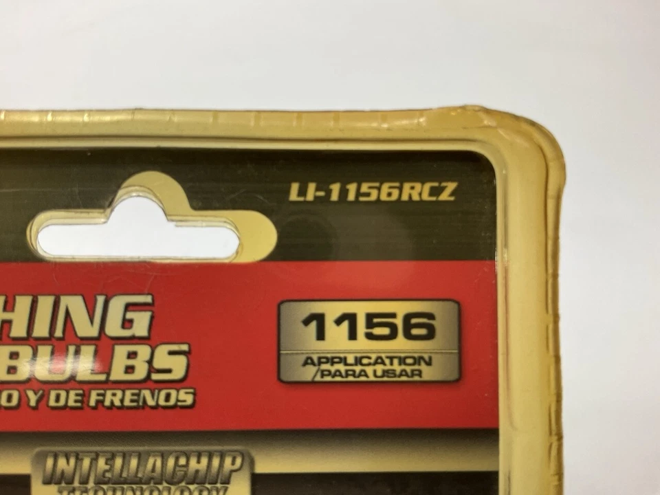 Pilot LI-1156RCZ Bombilla de lámpara de freno LED roja intermitente, 1156 - PACK DE 2 Foto 4 de 4