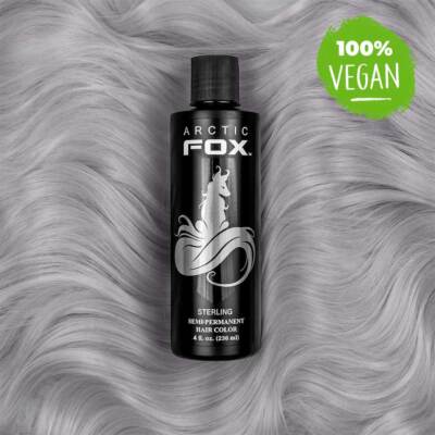 ARCTIC FOX - SEMI-PERMANENT - HAIR COLOR - 100% VEGAN, CRUELTY-FREE  #STERLING