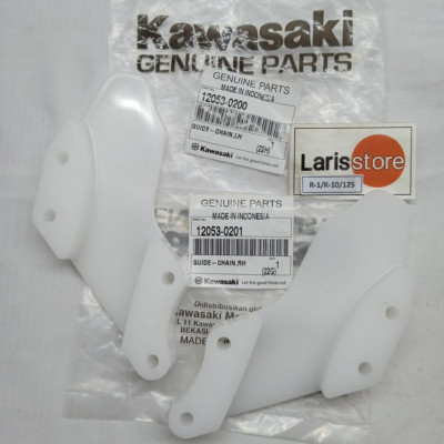 Kawasaki KLX150 KLX 150 Rear Chain Guide 12053-0200 12053-0201 NEW