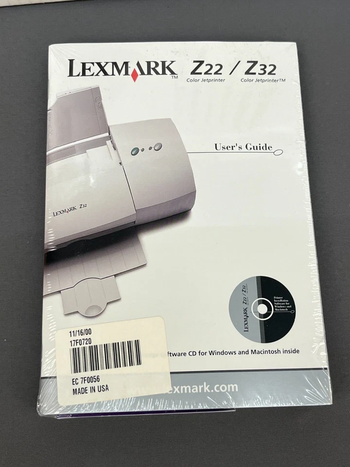 New/NOS Vtg Lexmark Z32 Color Jet Printer 1200 dpi Photo Quality in Box - Image 4 of 4
