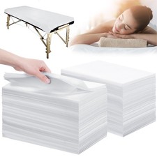 Disposable Bed Sheets 200 Pcs 31" x 71" Massage Table 200 PCS White-1
