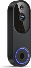 Wireless Video Doorbell Camera, Battery Powered, AI Human and Motion Detection,