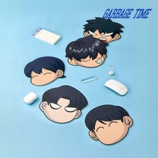 Korean Character Goods 'GARBAGE TIME' Official Mouse Pad 5 Types