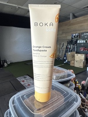 Boka Orange Cream Kids Toothpaste