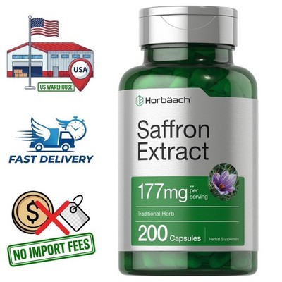 Extracto de Azafrán 177mg | 200 Cápsulas | Estigma de Crocus Sativus