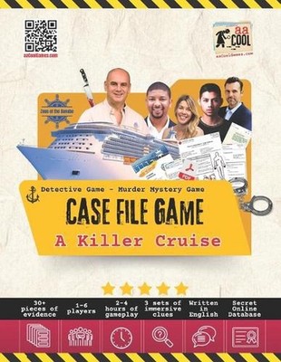 Detective Game - Murder Mystery Game - A Killer Cruise: An unsolved cold case fi