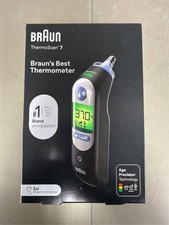 Braun ThermoScan 7 Ear Thermometer with Age Precision - Black Edition