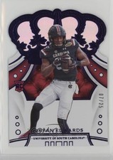 2020 Chronicles Draft Picks Crown Royale Mirror Purple 7/25 Bryan Edwards 0c2