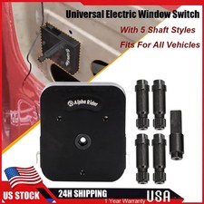 Universal Electric Power Window Switch Kit Crank Conversion For All Cars Trucks Universal Electric Power Window Switch Kit Crank Conversion For All Cars Trucks