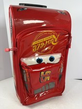 Lightening McQueen Disney Kids Rolling Carry-on Luggage, Used, Good Condition