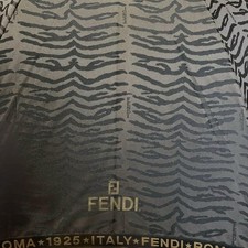 FENDI Long Umbrella 91cm Rare Stylish Fashion Accessory Authentic Rare
