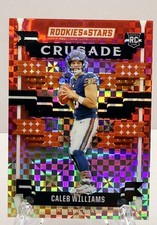 Caleb Williams Rookie Crusade Red Plaid 2024 Panini Rookies & Stars (RC) Bears