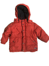 Baby Gap Down Fill Red Hooded Puffer Ski/Winter Coat/Jacket Boys 3Y