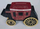 WELLS FARGO STAGECOACH 1998 Heavy Die-Cast Metal Bank Exc Used Condition Vintage — photo 1