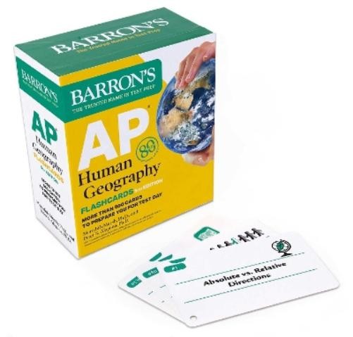 AP Human Geography Flashcards пятое издание Обновленный обзор 8490₽