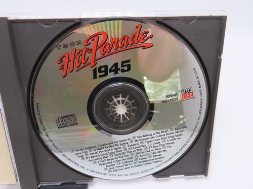 Time Life Your Hit Parade 1945 CD Free Fast Shipping - Picture 3 of 4