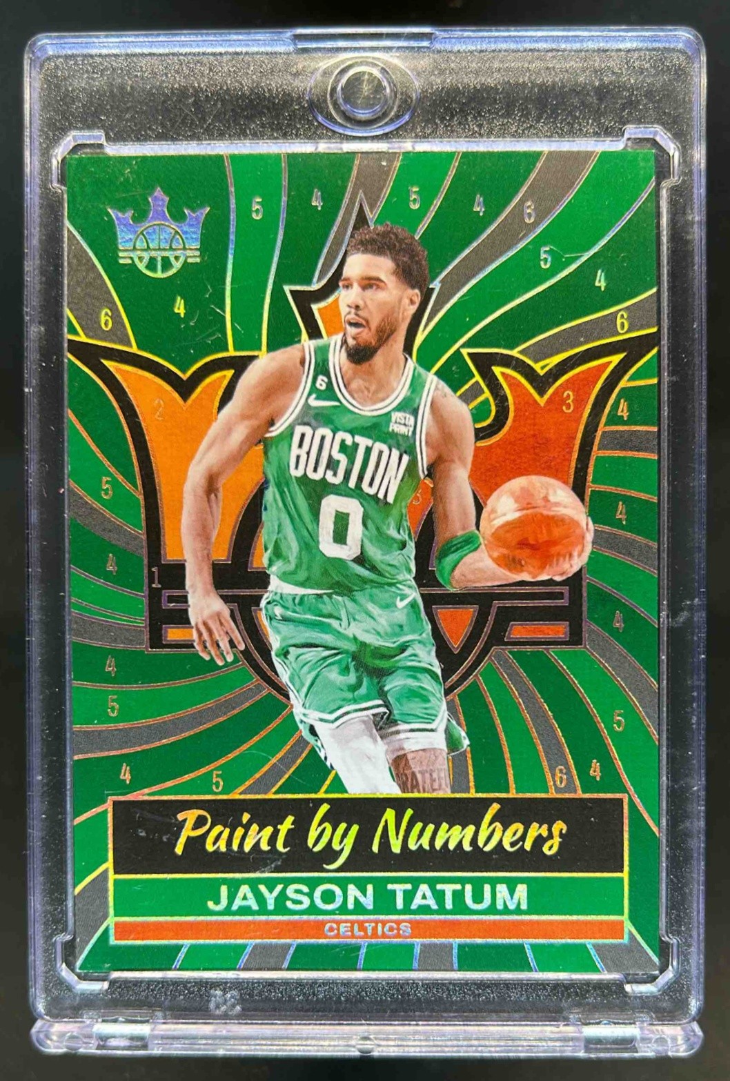 2024-25 Panini Court Kings Jayson Tatum Paint by Number SSP #8 Celtics