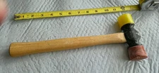 Vaughan SF12. Soft Face Hammer 12" Wood Handle. LIGHTLY USED!