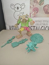 Vintage TMNT Ninja Turtles Figure Napoleon Bonafrog 1990 COMPLETE