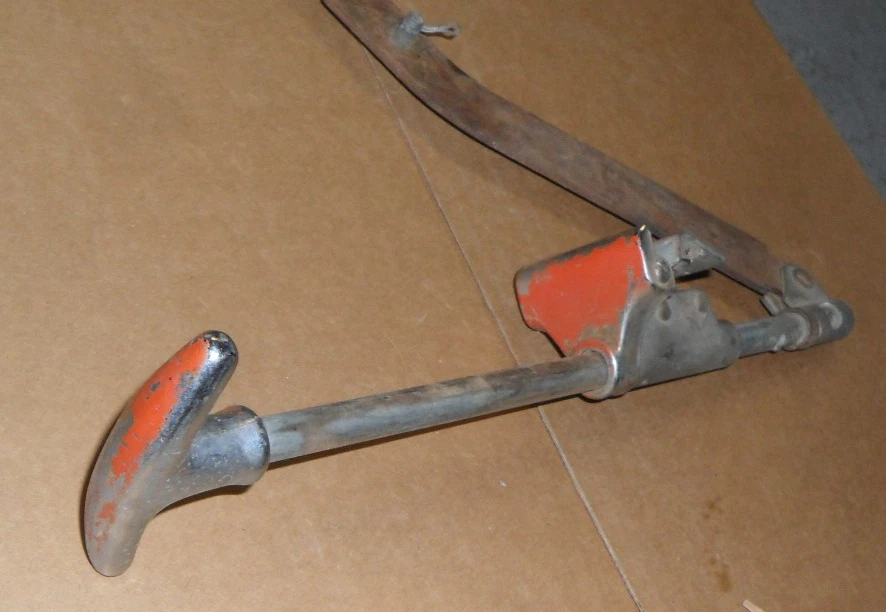 1954 Plymouth Savoy Belvedere Emergency Brake Lever Handle Parking E-Brake - Image 2 of 4