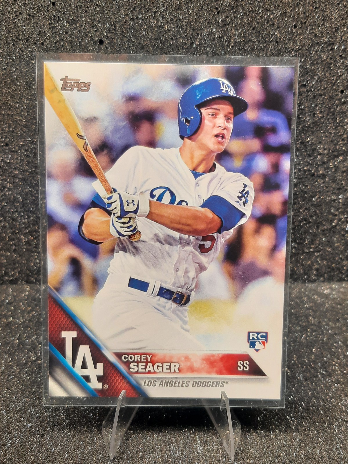 2016 Topps - Corey Seager #85 Batting (RC)