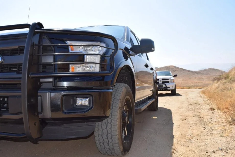 For Ram 3500 2011-2018 SteelCraft 52260 Black Grille Guard Foto 4 de 4