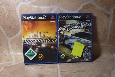 PS2 Need for Speed Most Wanted/ Undercover - AKZEPTABEL -