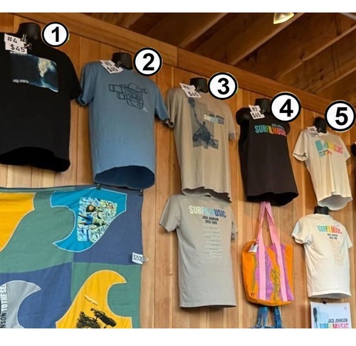 NEW Jack Johnson - SURFILMUSIC Tour Merch 2026 Reprint FAST SHIP