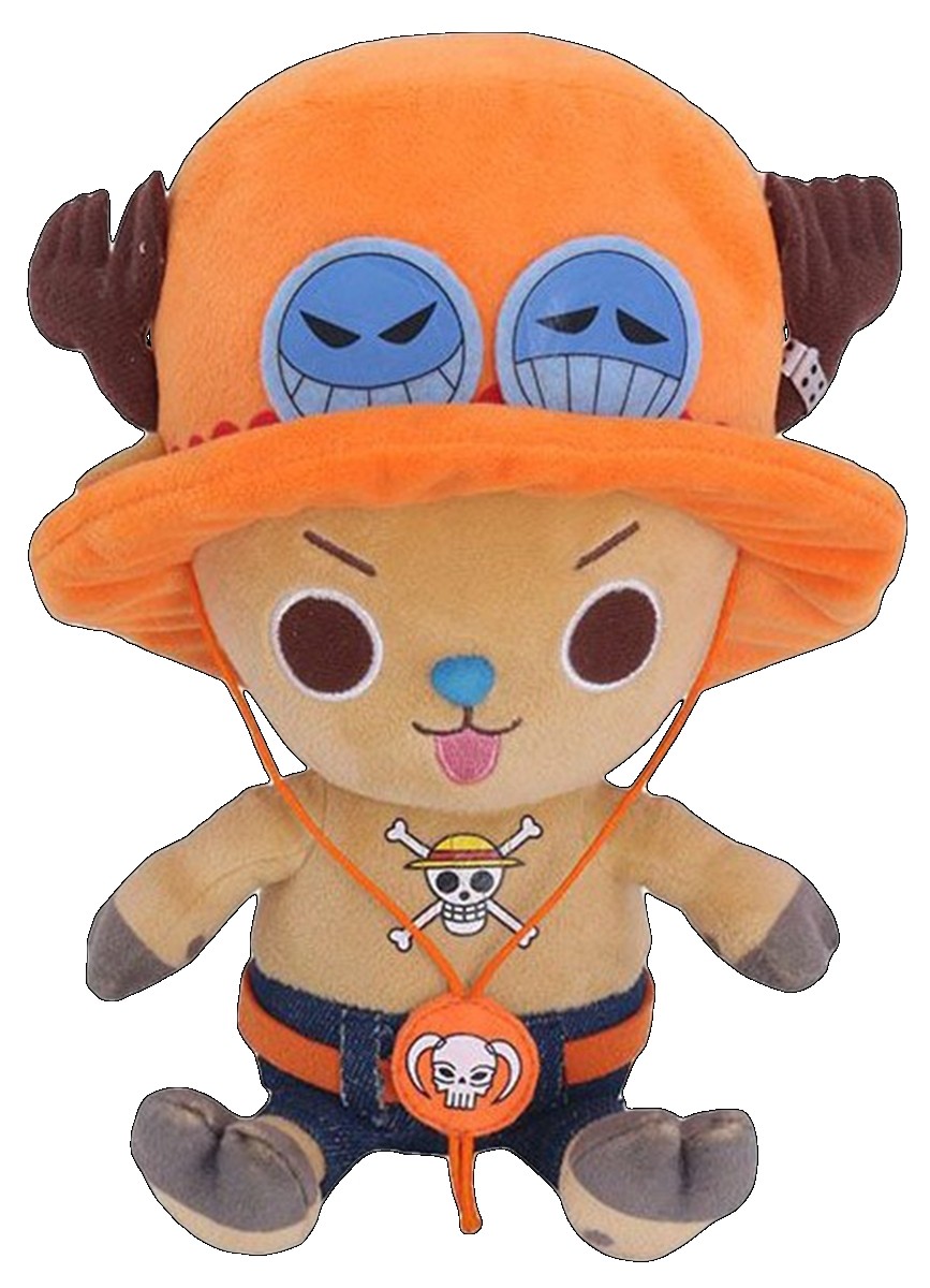 Plüsch - One Piece - Chopper - X Ace 20 cm Merchandise  *NEU*OVP*