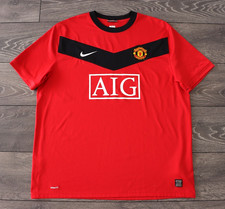MICHAEL OWEN MANCHESTER UNITED HOME FOOTBALL SHIRT 2009 2010 VINTAGE JERSEY XXL