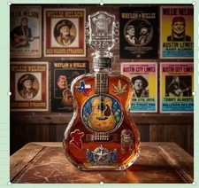 350ml Slash SAC/DC Guitar Shaped Whiskey Wine Decanter Rock Roll Themed Bar Coll
