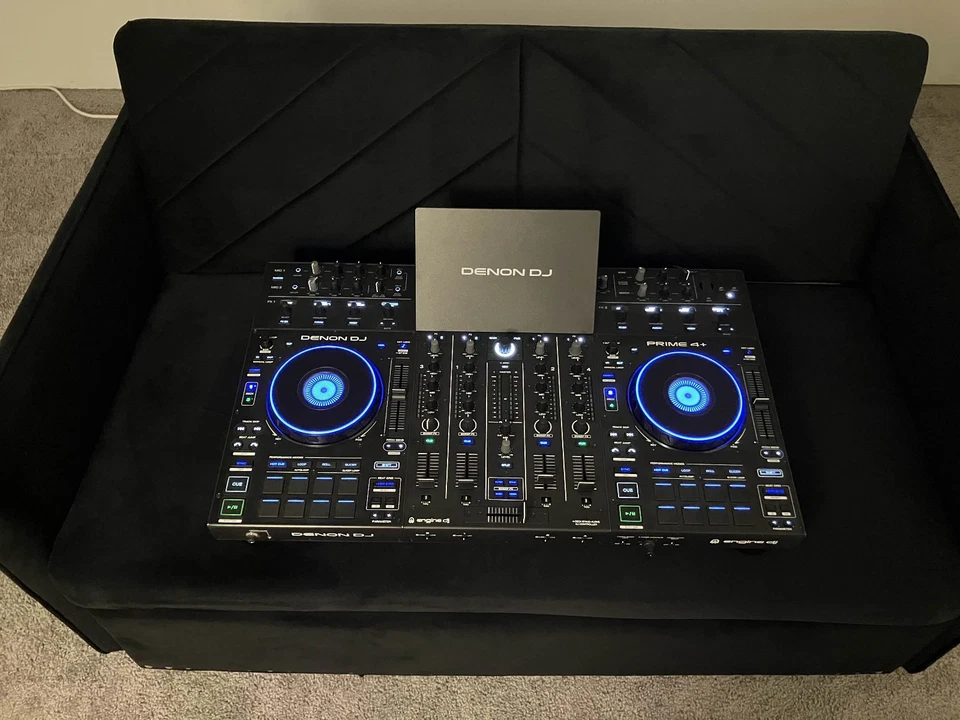 Denon DJ Prime 4+ 4-Deck Standalone Touchscreen DJ Controller System - Image 2 of 4