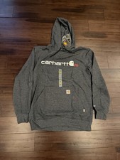 New Carhartt FR Flame Resistant Force Midweight Hoodie Sweatshirt Men Sz Medium
