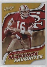 2023 Prestige Franchise Favorites Xtra Points Gold 52/75 Joe Montana #7 HOF 13kh
