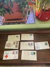 Lotto 7 buste FDC Primo Giorno