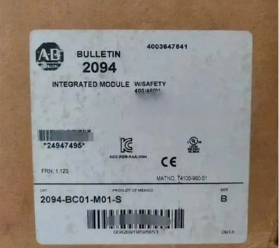 2094-BC01-M01-S NEW Sealed Kinetix 6000 Integrated Axis Module 2094-BC01-M01-S