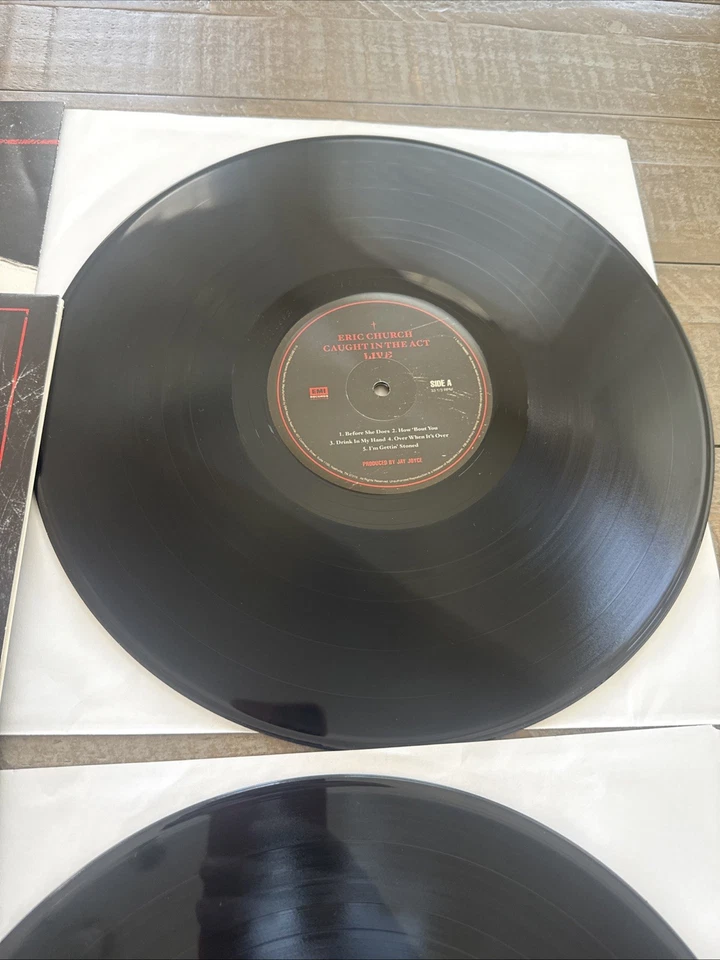 ERIC CHURCH Caught In The Act 2 LP 2017 RSD Black Vinyl RARE Only 2,500 NM 180 G - Image 3 of 4