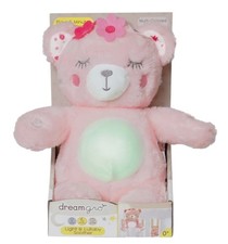 Light and Lullaby Pink Bear Soother By Dreamgro